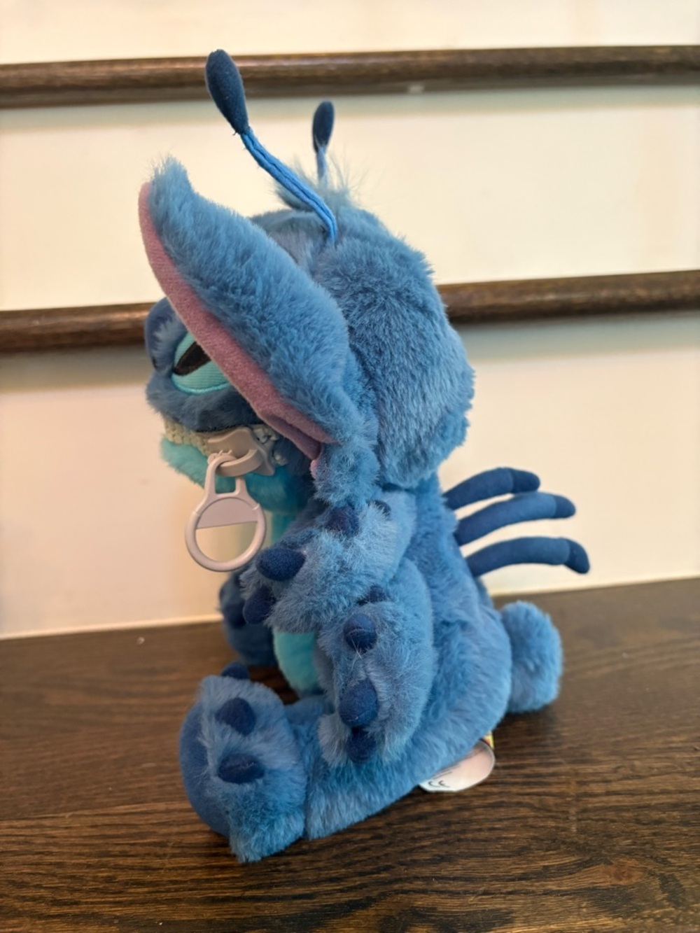 Disney Stitch Zipper Mouth Plush 9” Lilo and Stitch Rare Zip Feature - Picture 4 of 5